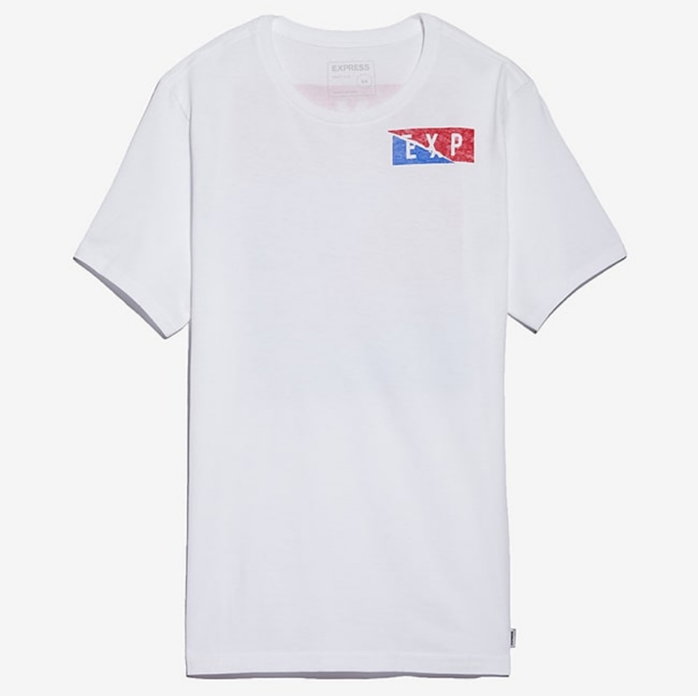 BRAND NEW! Men's Large Express Graphic Tee